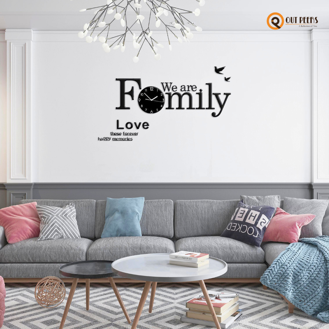 Family wall clock