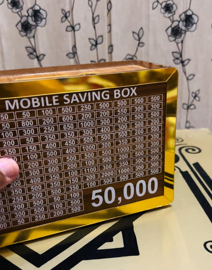 Mobile saving box