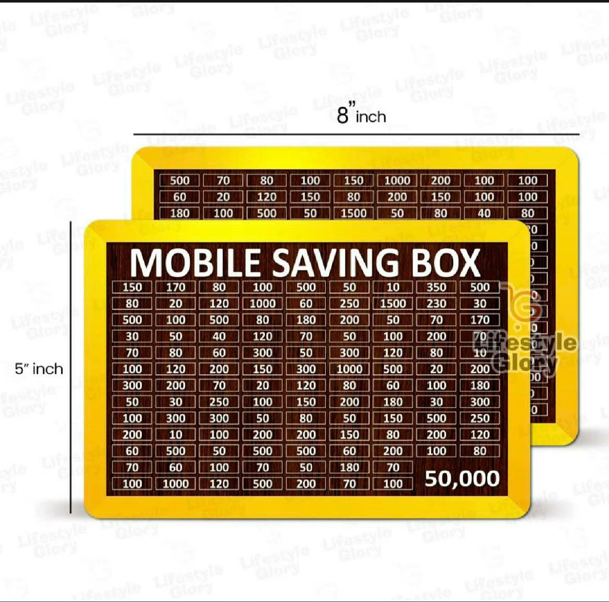 Mobile saving box